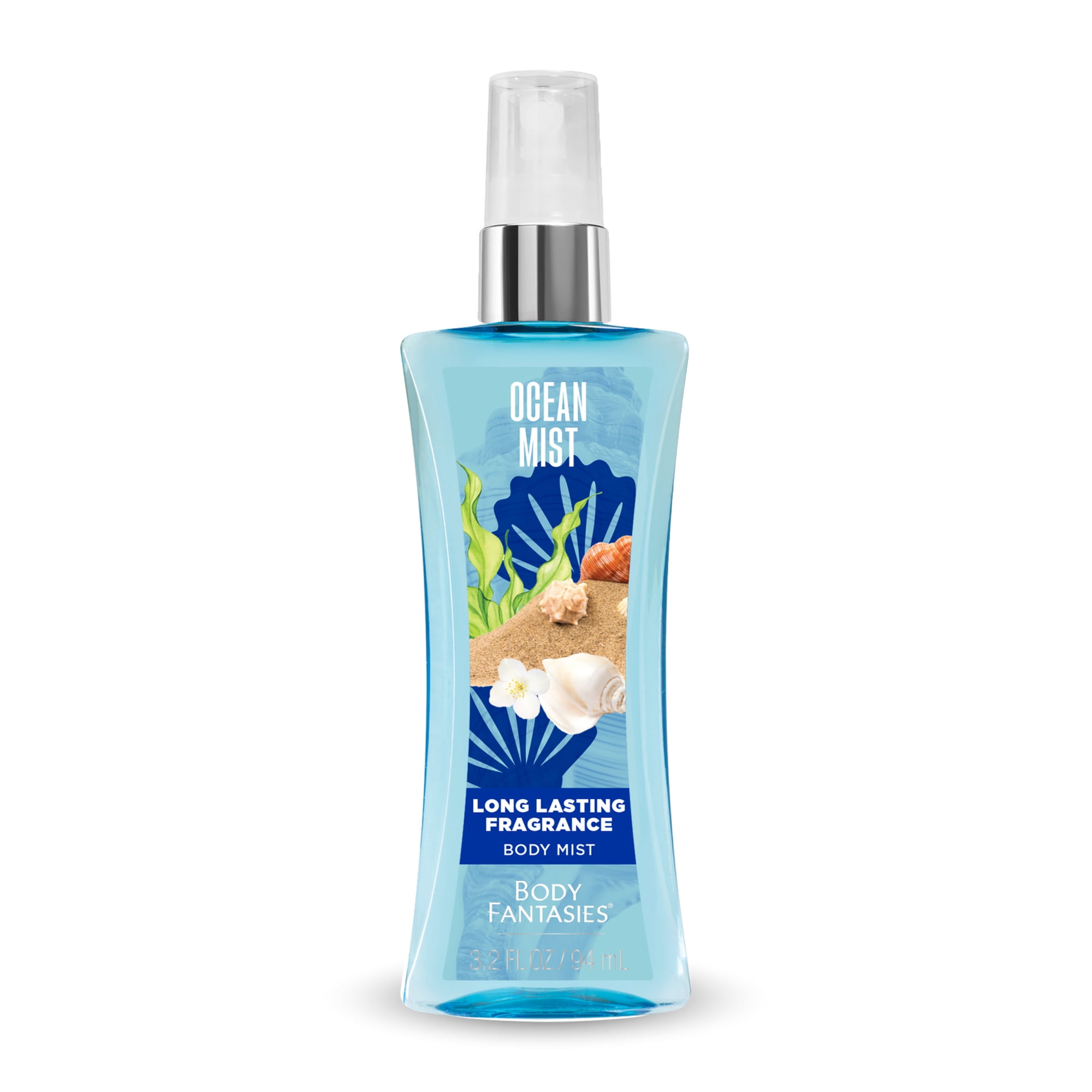 Body Fantasies Ocean Body Spray for Women, 3.2 fl oz