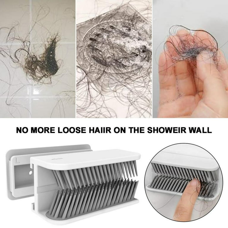 Hair Catcher Shower Wall Hair Trap Hair Collector For Bathroom Bathtub  Kitchen