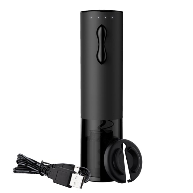 Abrebotellas Eléctrico Recargable De 500 Mah Con Cortador De Papel De Aluminio Abridor De Corcho Automático Sin Esfuerzo Sacacorchos Eléctrico Versátil Para Cenas En El Hogar Fiestas Beber Vino Advancent HA013619-00