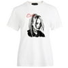 KABOER Women Hip Hop Billie Eilish Head Portrait Print  Short Sleeve T-Shirt For Fans
