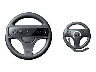 Volant Pour Wii - Noir - Occasion - Sans Marque Générique - Pour Jeux De Course Sur Wii