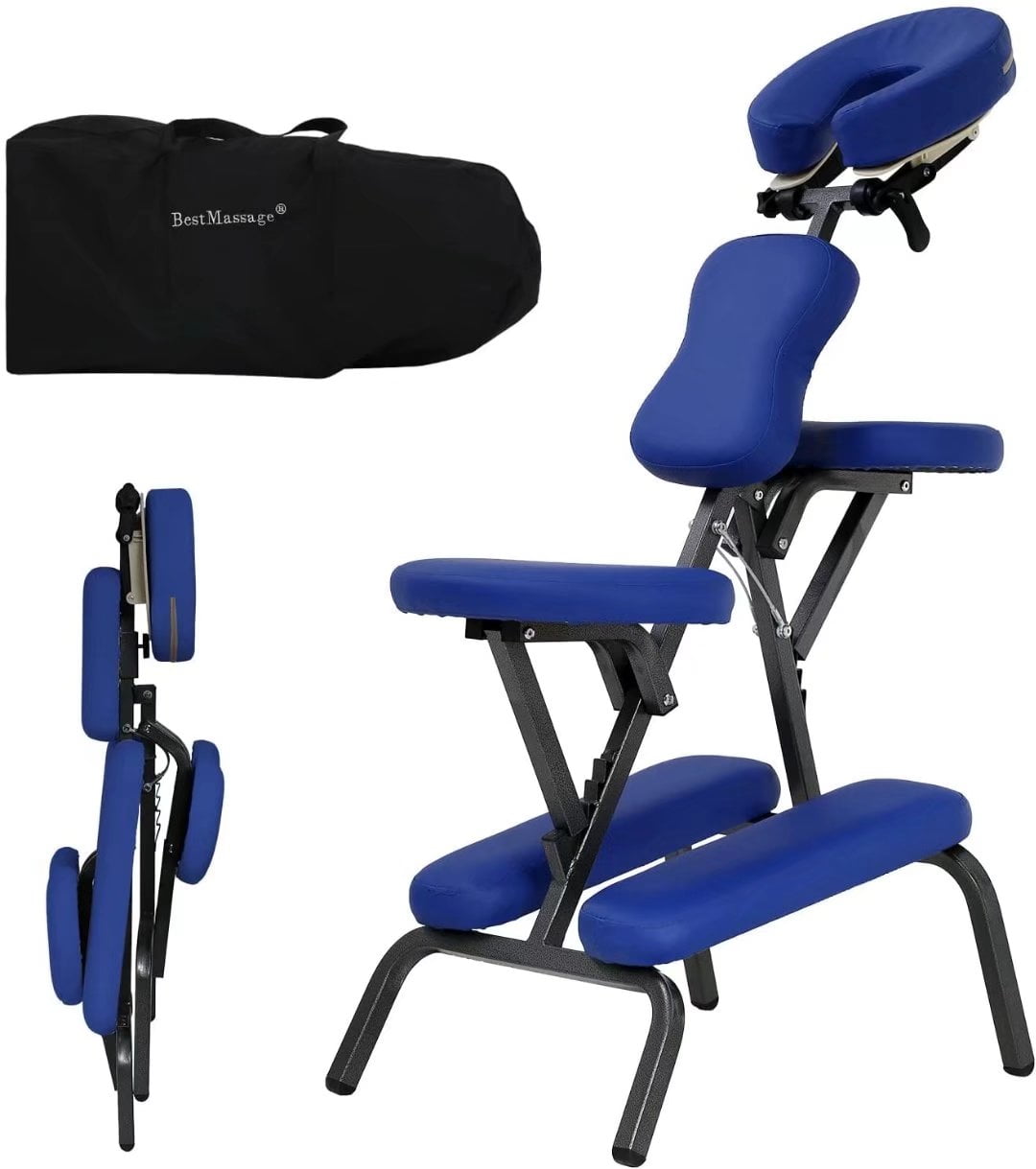 Walmart Foldable Massage & Salon Facial Chair with Headrest, Adjustable