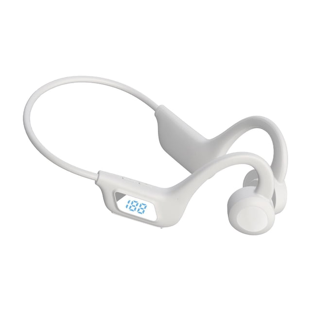 Auriculares de Conducción Sidaley U9 Impermeables 8H Sonido Claro Blanco