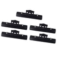 thumbnail image 1 of UPGRATOR 5Pcs Book Clip Page Holder Black ABS Document Managing For Musicians Daily Use, 1 of 8