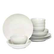 Denmark Tools for Cooks 12-piece Vitrified Dinnerware Dishes Set, Service for 4