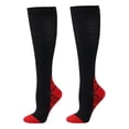 thumbnail image 2 of YAOBAMM Sports Compression Stockings 1 Pair Sports Compression Stockings High Elasticity slip Shockproof Breathable Soft Unisex Running Shin Splints Travel, 2 of 7