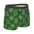 thumbnail image 3 of Junzan Christmas (2) Mens Underwear Boxer Briefs For Men’s - Medium, 3 of 9