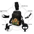 thumbnail image 5 of HELLHERO Sunflower Pattern Women Messenger Bag Polyester with Shoulder Strap Small Crossbody Purse for Casual Travel, 5 of 7