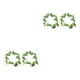 thumbnail image 1 of Bewildely 2 bolsas de flores de glicinia simuladas: capacidad de prensado en caliente, cifrado y alargamiento, efecto de decoración, exquisitas Flores verdes 1.8 m 2Conjunto, 1 of 6