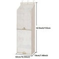 thumbnail image 4 of Large Deep Pocket Over the Door Shoe Organizer, Black, 4 of 10