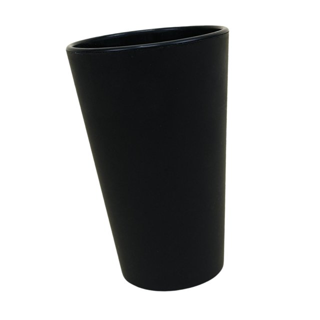 Botella de agua de 16 onzas, taza ligera de agua fría para oficina, camping, senderismo, mujeres negro