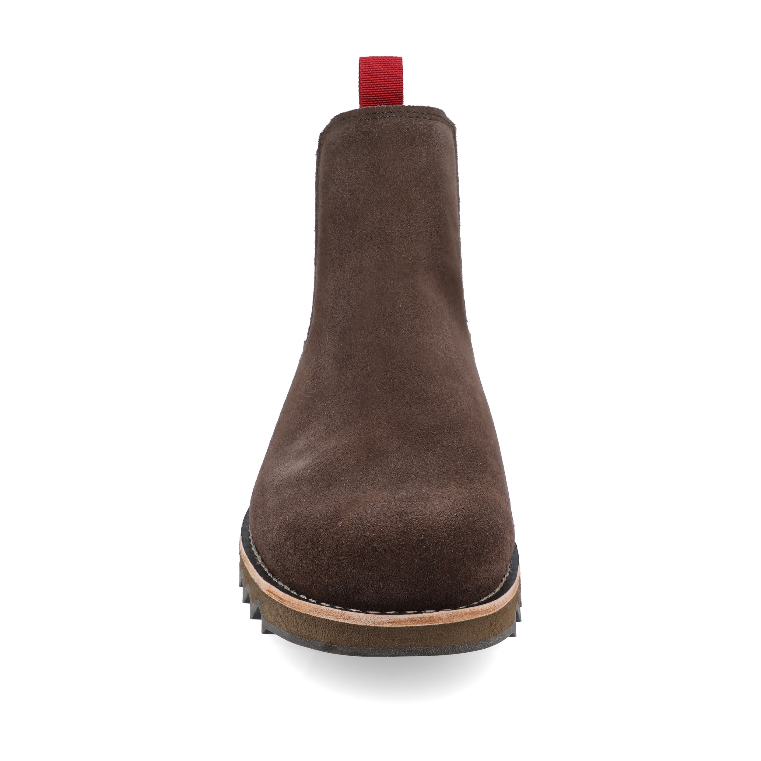 Territory Men Yellowstone Chelsea Ankle Boots Size US 11W Brown Suede Territory Mens Yellowstone Pull-on Water Resistant Chelsea  main image 2