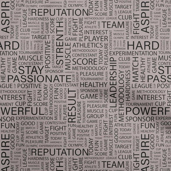 oneOone Polyester Spandex Black Fabric Writing Font Quilting Supplies Print Sewing Fabric By The Yard 56 Inch Wide