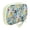 Floral Print Cream Zip-Around, variant on Black Zip-Around Tech Organizer