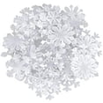 thumbnail image 3 of 100 Pieces Luminous Stickers Christmas Luminous Snowflakes, 3 of 5