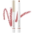 thumbnail image 1 of Heart Percent Dote On Mood Lápiz labial Lápiz labial cremoso de larga duración Delineador de color suave Lápiz labial retráctil 0,8 g 18. Fig Rose, 1 of 5