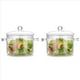thumbnail image 1 of 2X Cuenco de Cristal con Tapa de Doble Oreja, Cuenco de Cristal Resistente Al de Borosilicato Alto, Ensaladera de Cristal, Vajilla para el Hogar, 1 of 5