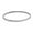 Grey, variant on Womens Thin Rope Cable Round Stackable Braided Twist Bangle Bracelet .925 Sterling Silver
