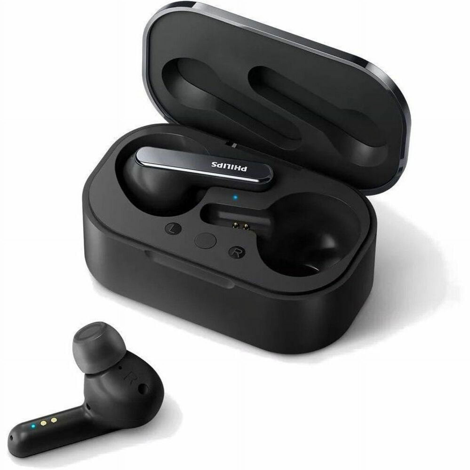 PHILIPS T5506 True Wireless Headphones with Noise Canceling Pro (ANC) and Up to 32hrs Playtime with Wireless Charging Case, White : PHILIPS T5506 True Wireless Headphones with Noise