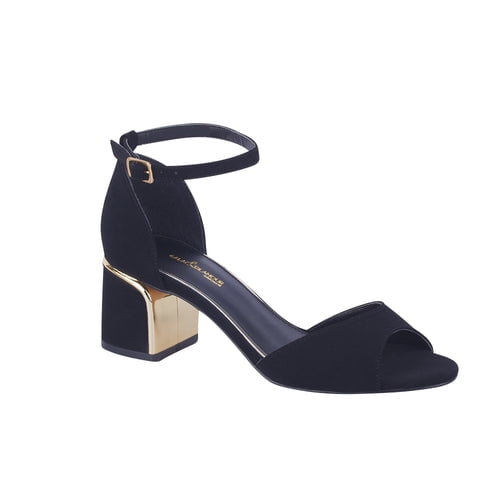 087-42 Zapatillas Negro Tacón 6 cm Cklass 087-42
