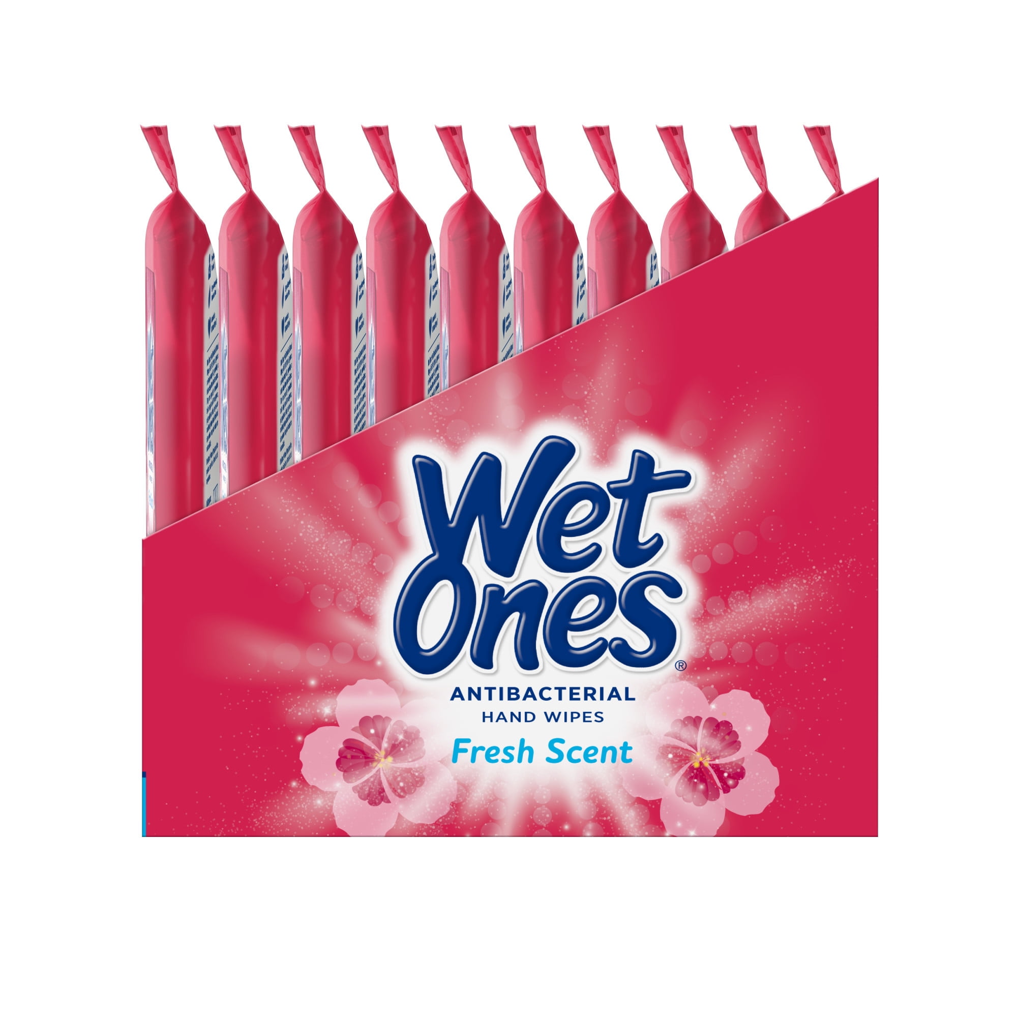 Wet Ones Antibacterial Wipes, Fresh Scent, Hand Wet Wipes, 20 Wipes
