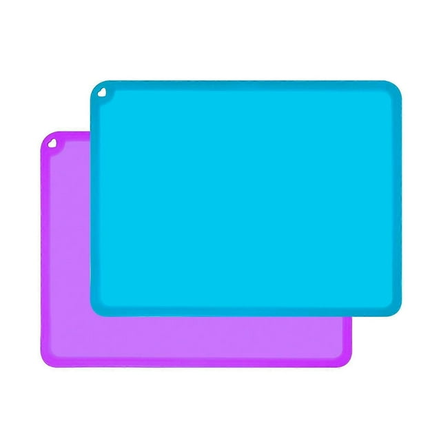 Kovo Napperons pour Enfants, Napperons en Silicone pour Enfants Tout-Petits Réutilisables Antidérapants
