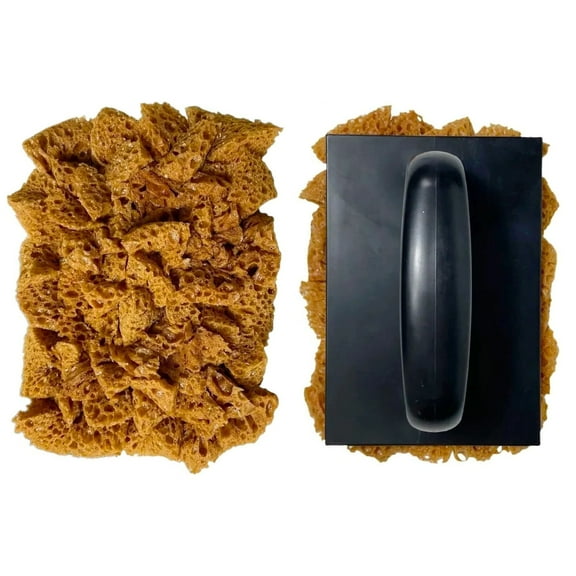 Hanroy Large Sponge Paint Roller Brush, Sea Sponge Texture Art Decorators Brush for Home Wall Painting (EG019-KD)