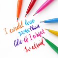 thumbnail image 4 of PENTEL pitong TOUCH color cabeza suave mano cuenta tarjeta de felicitación firma Xiuli pluma SES15C nuevo color 24 colores, 4 of 5