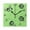 Black, variant on Gear Icons Design Wall Clock Square Clock Decoration Creative Clock Dual Use Black Pointer 7.78in