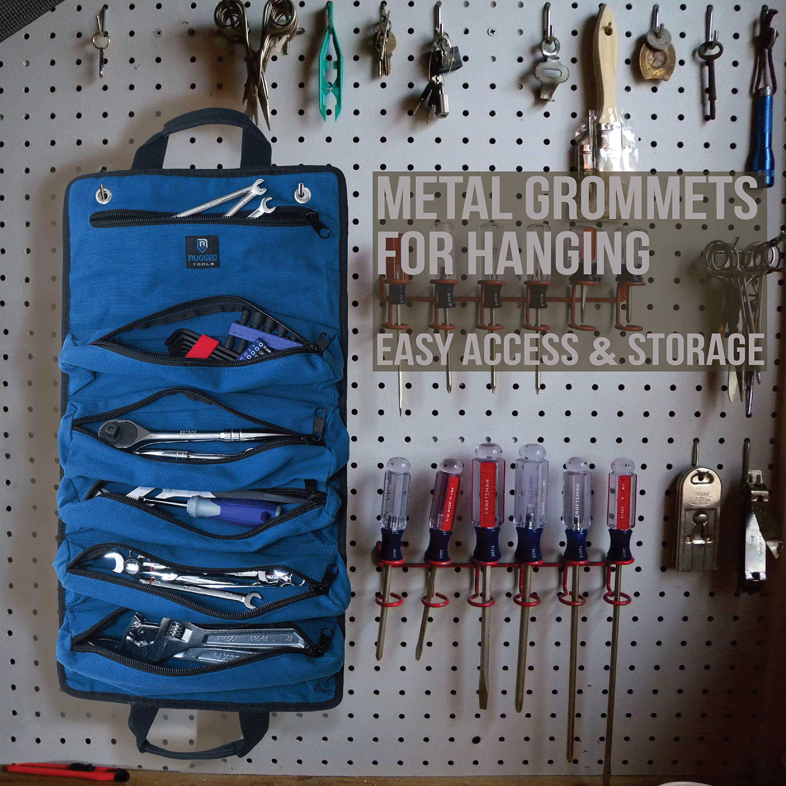 Rugged Tools Titan Deluxe Rollo de herramientas