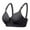 Dark Gray, variant on 50% Off Clear! Viikei Bras for Women Sports Bras Wirefree Plus Size Adjustable Extra-Elastic Solid Color Shaping Cup Lingerie