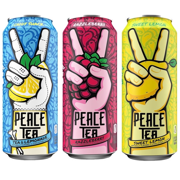 Peace Tea Variety Pack 23 oz Cans Pack of 12