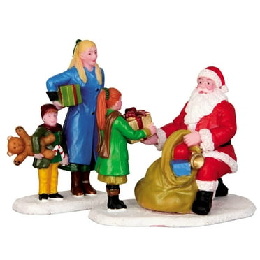 lemax village collection presents from santa set of 2 # 42245