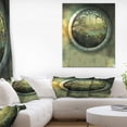 thumbnail image 1 of Green Fantasy Landscape with Frame, 1 of 3