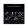 thumbnail image 3 of Phanteks M25-140 fan, High-Airflow radiator performance, PWM control up to 1800RPM, Daisy-Chain cable, Black, 3 of 5