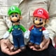 thumbnail image 2 of Anime Super Mario Bros Game Yoshi Bowser Luigi brother Action Figures Toy Figures kid birthday gift Model doll Christmas present, 2 of 5