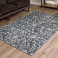 thumbnail image 2 of Addison Rugs Fairfax 9'4" x 13'2" Traditional Fabric Area Rug in Marine Blue, 2 of 13