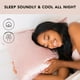 thumbnail image 4 of Kitsch Satin Pillowcase with Zipper for Hair & Skin, Softer Than Silk Pillow Cases Queen, Smooth Pillow Covers, Machine Washable, Wrinkle-Free, Cooling Satin Pillow Cases Standard Size 19x26 Micro Dot, 4 of 4