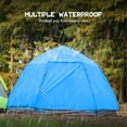 thumbnail image 4 of Instant Pop Up Tent Waterproof Two Layer Automatic Dome Tent Backpacking Tent for 5-8 People, 4 of 8