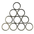 thumbnail image 2 of 12 Piezas Fuertes Anillos partidos 28 Mm Llavero de Aro de Níquel de de Metal, 2 of 5