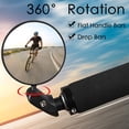 thumbnail image 3 of Bike Mirror Ebike Rear View Convex Lens Adjustable Bicycle Bar End Mirror, 3 of 5