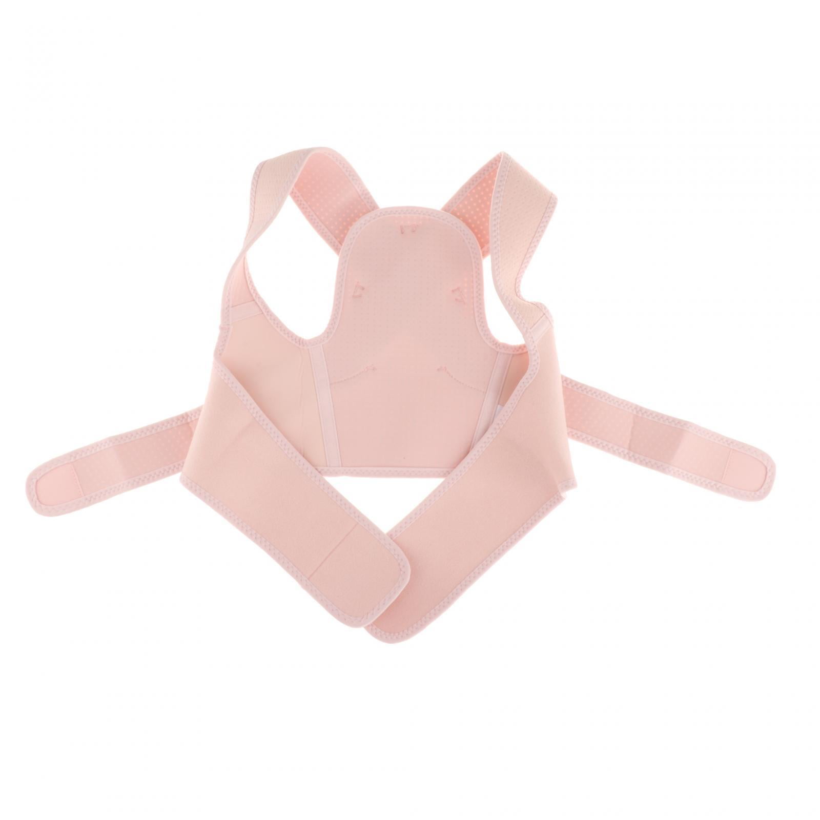 Stgfyxgs Posture Correct Back Brace Support Lightweight Comfortable Ergonomics Design Trainer for Men and Women for Back, Hunchback Pink XS S