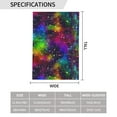 thumbnail image 3 of Easygdp Bright Universe Garden Flag Yard Flag Welcome Flag, Double-Sided, Weather Resistant for Outdoor Decor - 12.5"x18", 3 of 9
