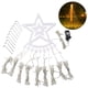 thumbnail image 5 of Star Light String Yard IP65 Empresa de agua Decoración de la cascada Lámpara LED DIY Indoor Hogar Night Lighting para la decoración del partido Luz cálida Luz enchufe sidaley HA011618-05B, 5 of 7