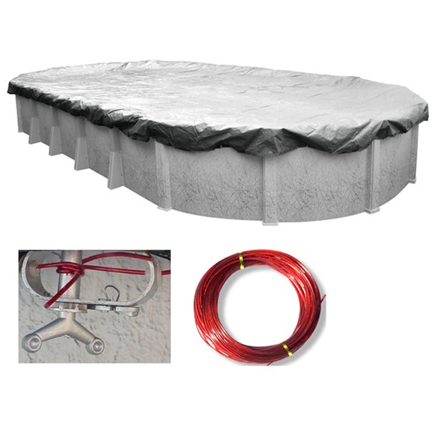 winter pool cover oval
