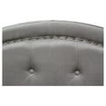 thumbnail image 4 of Best Master Furniture Eastern King Tufted Upholstered Panel/Platform Bed, Grey, 4 of 4
