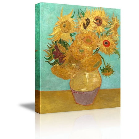 Sunflowers by Van Gogh Giclee Canvas Prints Wrapped Gallery Wall Art | (Best Deals On Vans)
