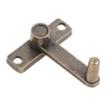 thumbnail image 2 of Metal Barn Sliding Door Lock Garage Window Retro Style Flip Latch for Bathroom Garden, 2 of 9
