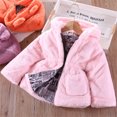 thumbnail image 4 of Vedolay Girl's Coat Girls Outwear Thick Zip Hoodie Kids Girls for Coat&jacket,Pink 1-2 Years, 4 of 4