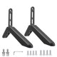 thumbnail image 1 of soportes universales de aluminio para TV, base de montaje para Samsung, Vizio, Sony, LCD TV, soporte de mesa para televisor negro, 1 of 6
